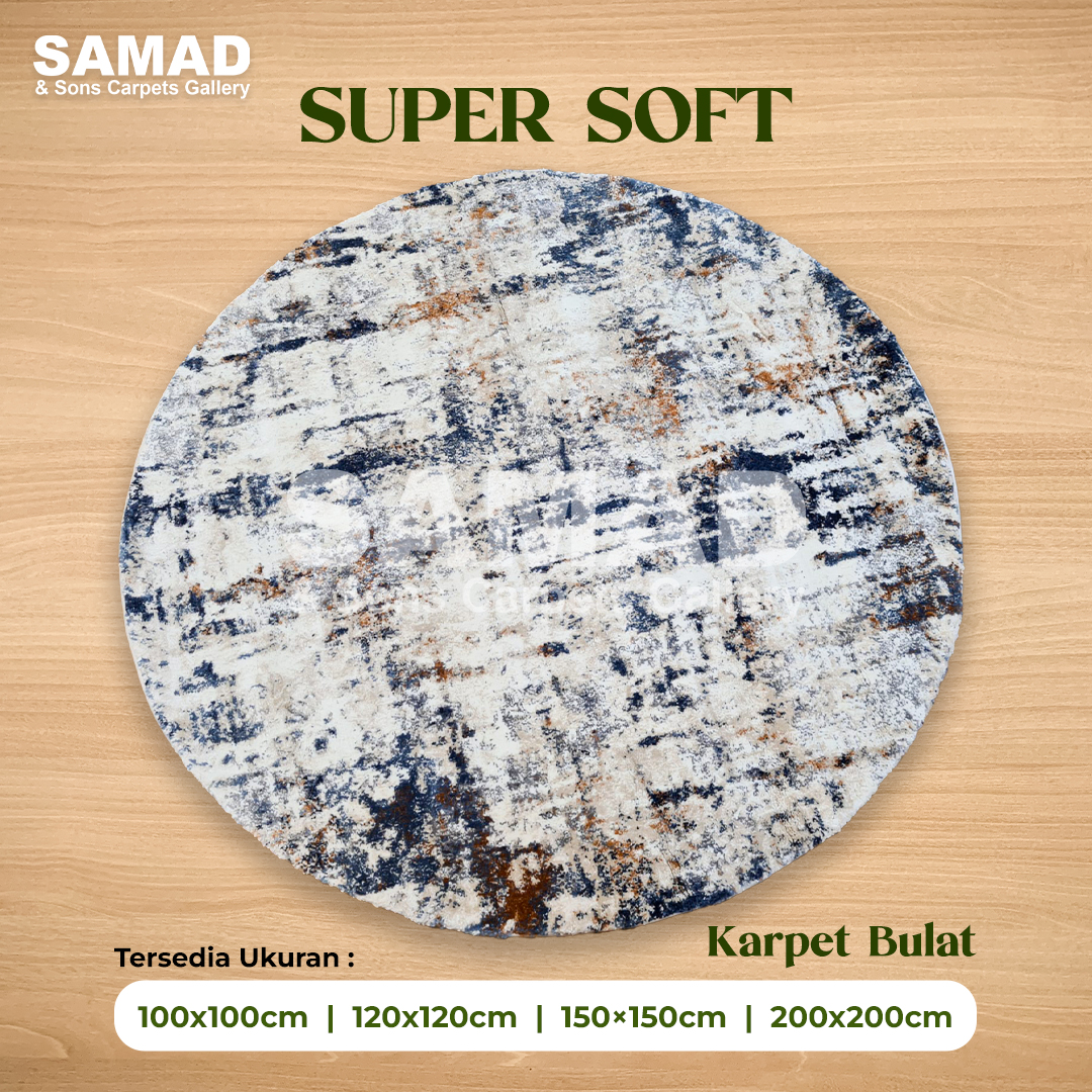Karpet Bulat Super Soft