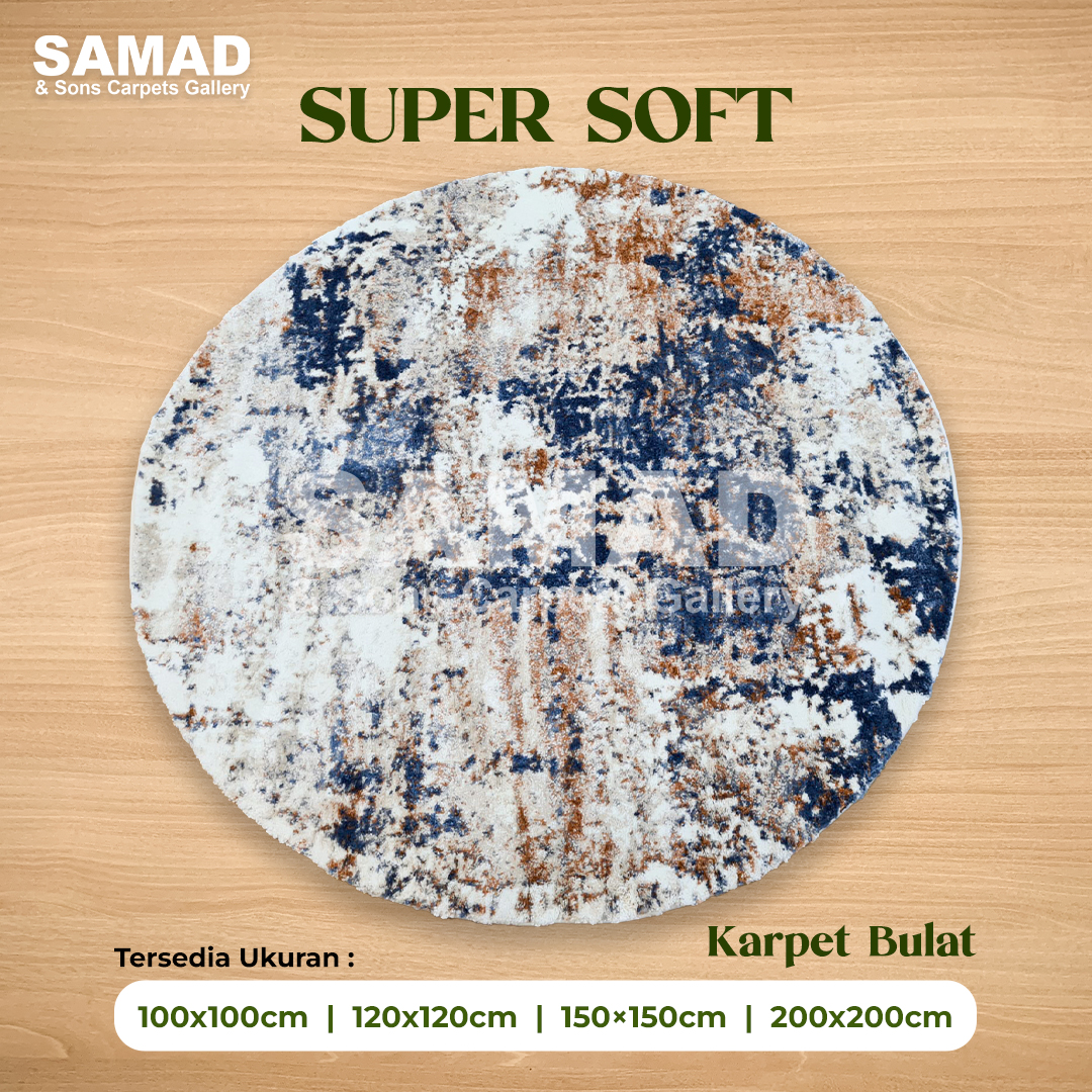 Karpet Bulat Super Soft