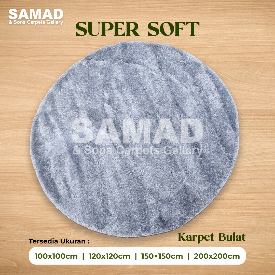 Karpet Bulat Super Soft