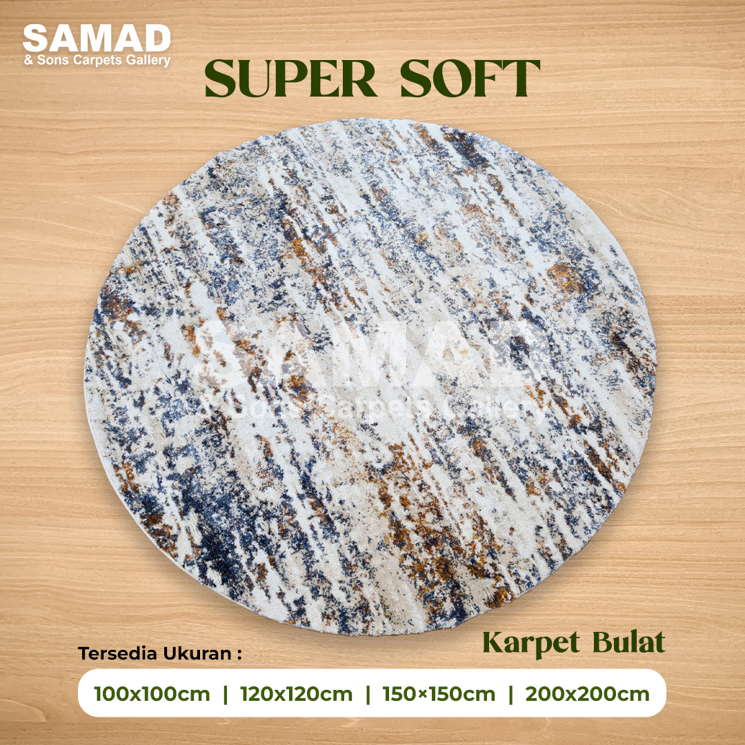 Karpet Bulat Super Soft
