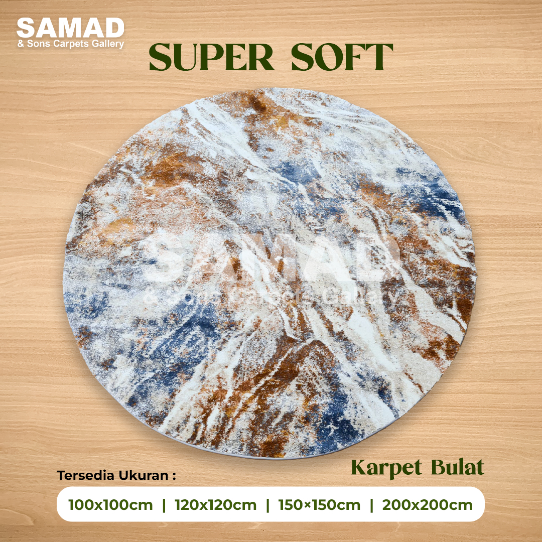 Karpet Bulat Super Soft